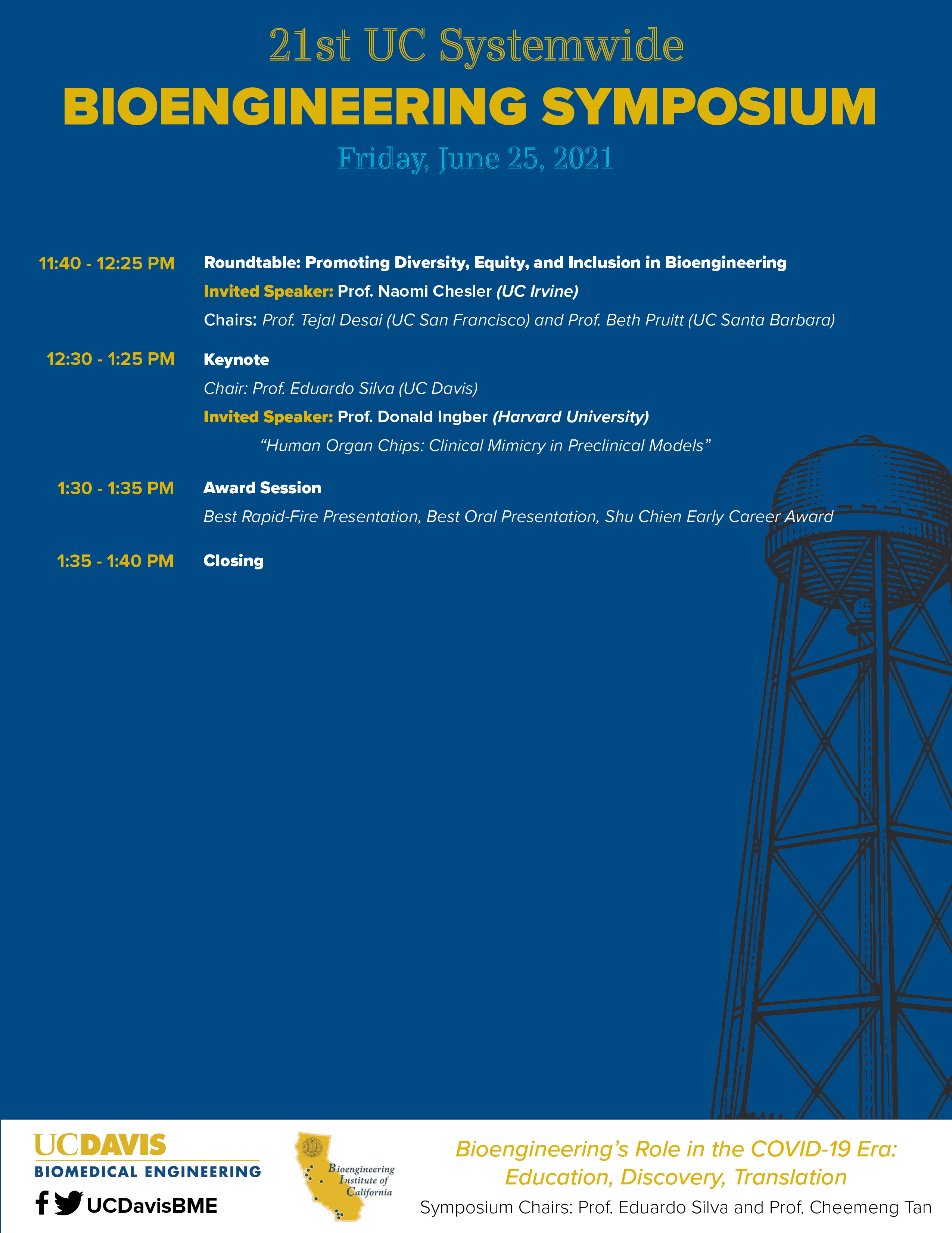 Bioengineering symposium 2021 day 2 schedule
